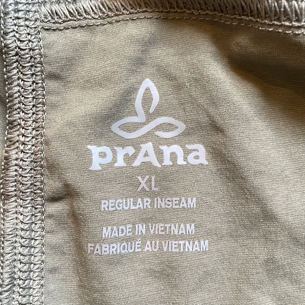 Prana Lightweight Quick Dry Adjustable Waist Ankles Pants Olive Green XL Joggers - Picture 5 of 11
